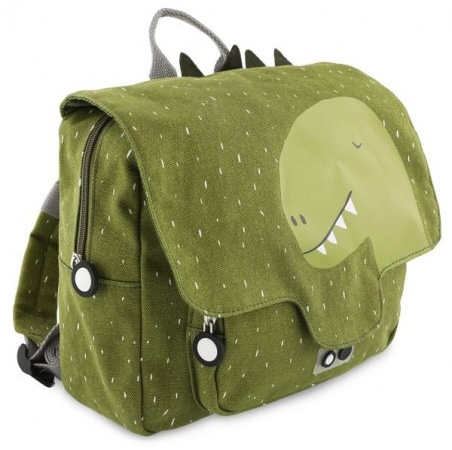 Cartable vert dinosaure Trixie